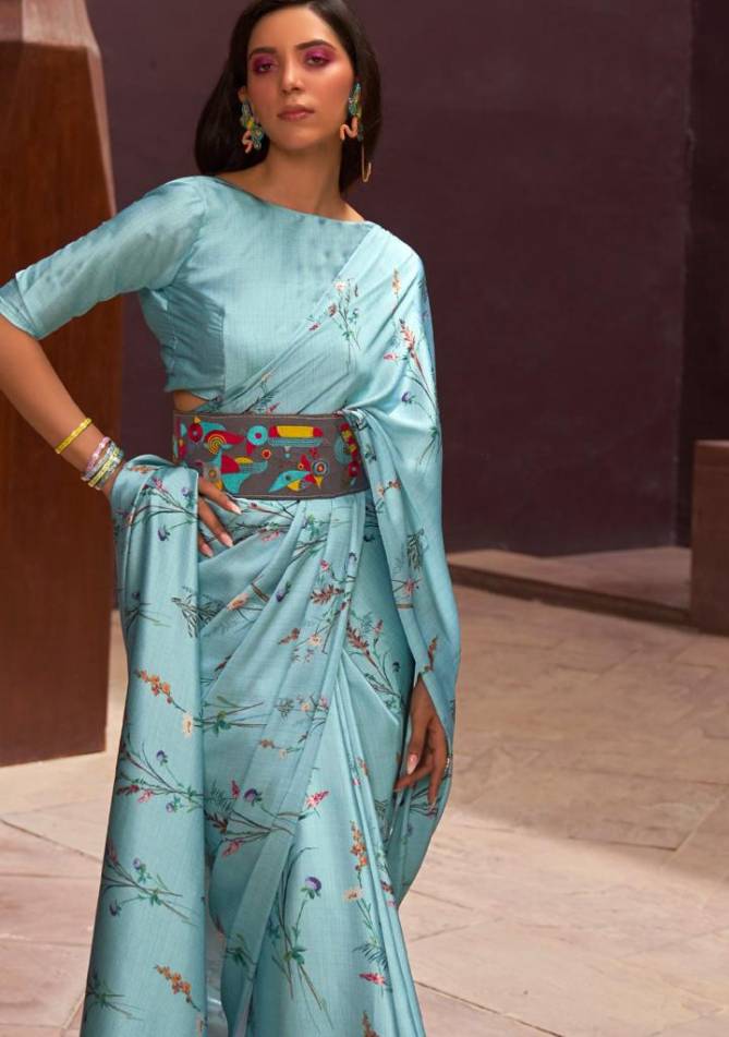Rajtex Kudos New Fancy Designer Ethnic Wear Digital Printed Saree Collection 